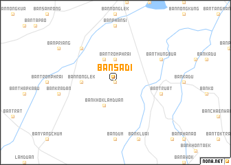 map of Ban Sadi