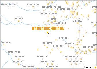 map of Ban Saen Chomphu