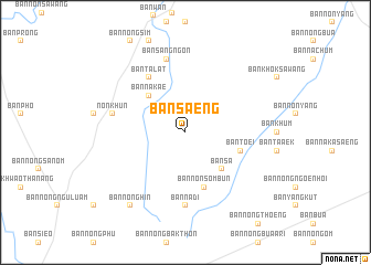 map of Ban Saeng