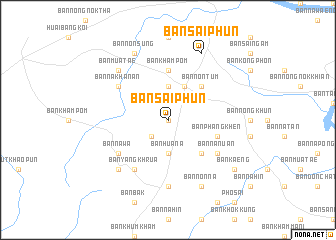 map of Ban Sai Phun