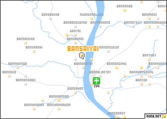 map of Ban Sai Yai