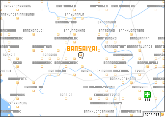 map of Ban Sai Yai