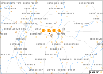 map of Ban Sa Kae