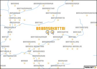 map of Ban Sakat Tai