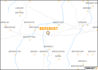 map of Ban Sakat