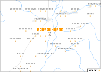 map of Ban Sak Haeng