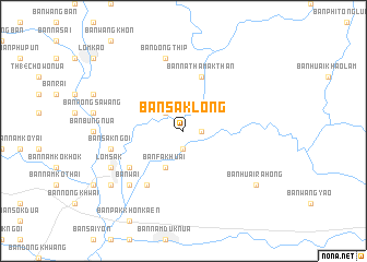 map of Ban Sak Long