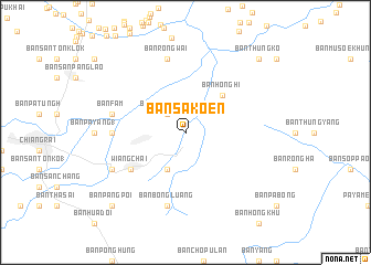 map of Ban Sakoen