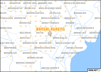 map of Ban Sala Daeng