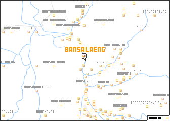 map of Ban Salaeng