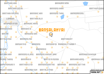 map of Ban Sa Lamyai
