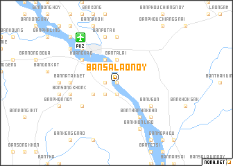 map of Ban Salao Noy