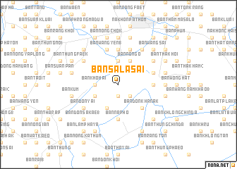 map of Ban Sala Sai