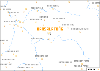 map of Ban Salatông