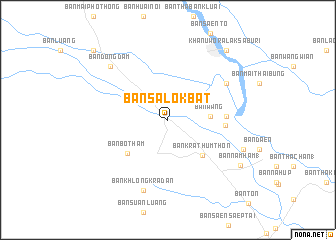 map of Ban Salok Bat