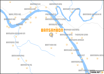 map of Ban Sam Bon