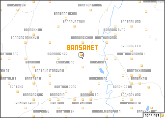 map of Ban Samet