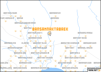 map of Ban Samnak Tabaek