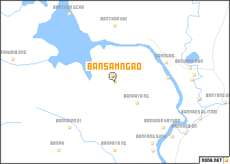 map of Ban Sam Ngao