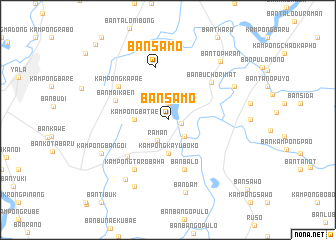 map of Ban Samo