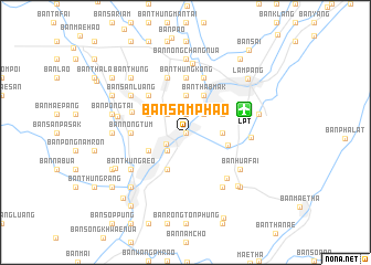 map of Ban Samphao