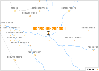 map of Ban Sam Phra Ngam