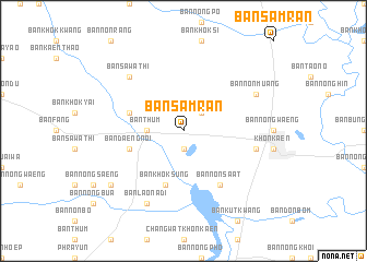 map of Ban Samran
