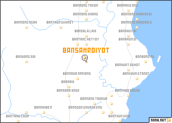 map of Ban Sam Roi Yot