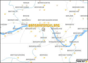 map of Ban Samrong Klang