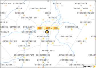 map of Ban Samrong