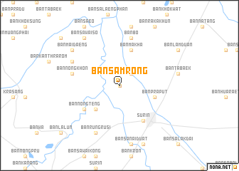 map of Ban Samrong