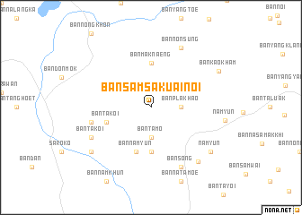 map of Ban Sam Sakuai Noi