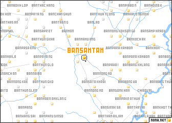 map of Ban Sam Tam