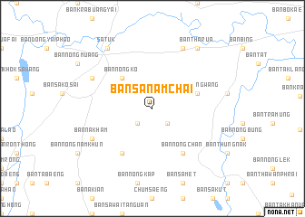 map of Ban Sanam Chai