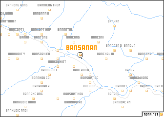 map of Bản Sa Nan