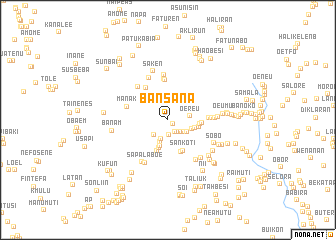 map of Bansana