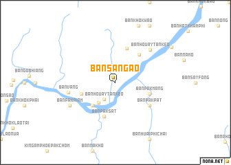 map of Ban Sa Ngao