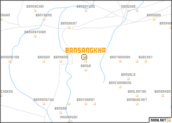 map of Ban Sangkha