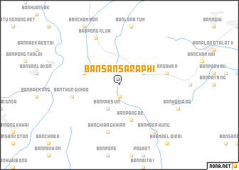 map of Ban San Saraphi