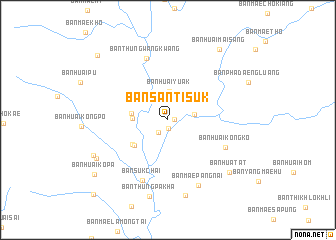 map of Ban Santi Suk