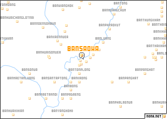 map of Ban Sao Wa
