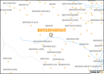 map of Ban Saphan Hin