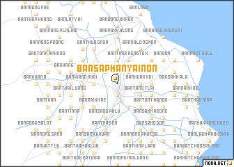 map of Ban Saphan Yai Non