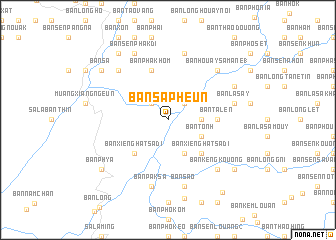 map of Ban Sa Pheun
