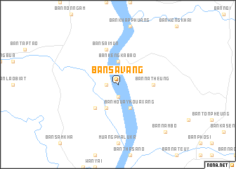 map of Ban Savang