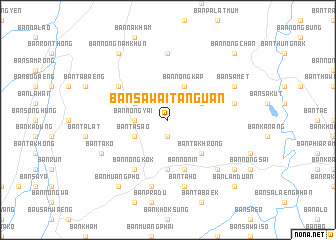 map of Ban Sawai Ta Nguan