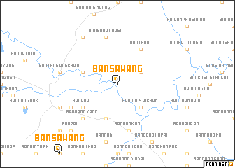 map of Ban Sawang