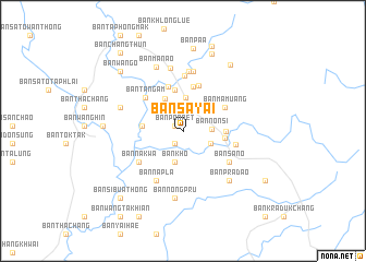 map of Ban Sa Yai