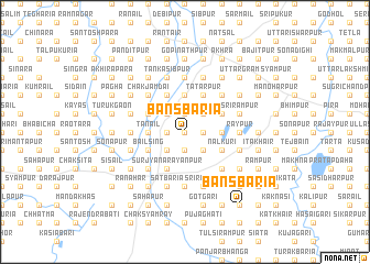 map of Bānsbaria