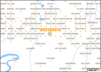 map of Bānsbaria